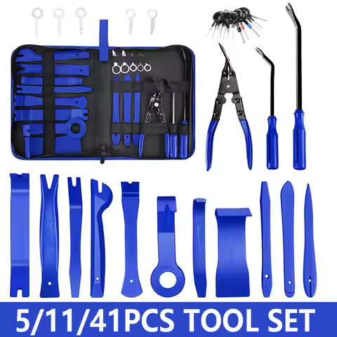 Automobil Sound Demontage Kit Hand Werkzeug Set Brecheisen Schraubendreher Auto Auto Instrument Board Removal Tool Kit 5/11/41PCS