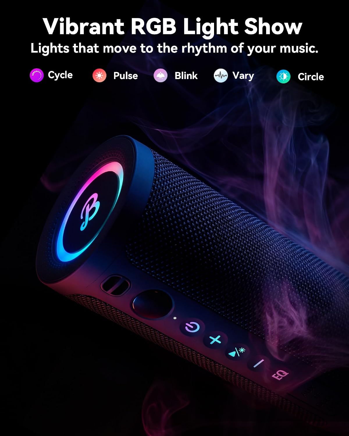 BassBloom Roar 3 Portable Bluetooth Speaker,IPX6 Waterproof,20W — image 5
