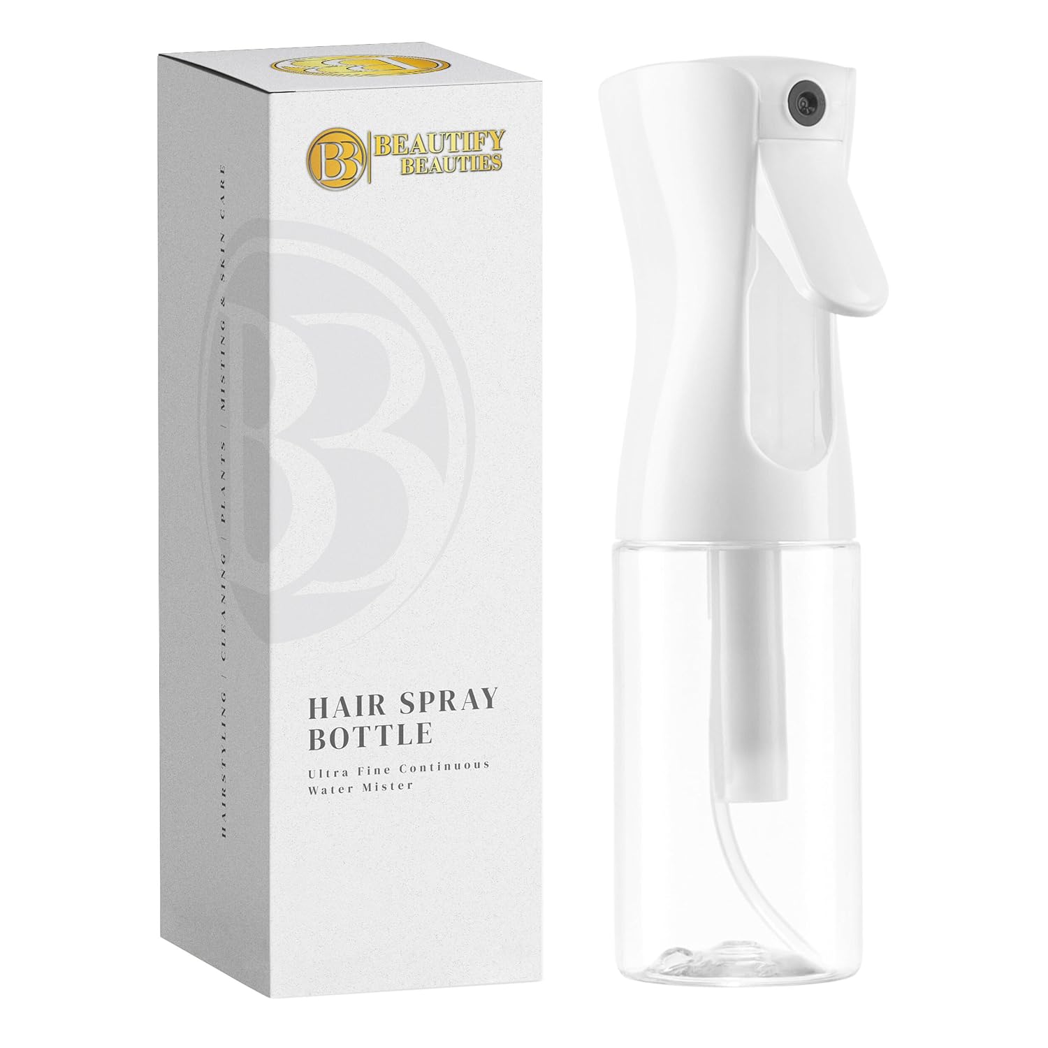 BeautifyBeauties Continuous Spray Bottle for Hair, 10.1 oz Mister Spray — 8