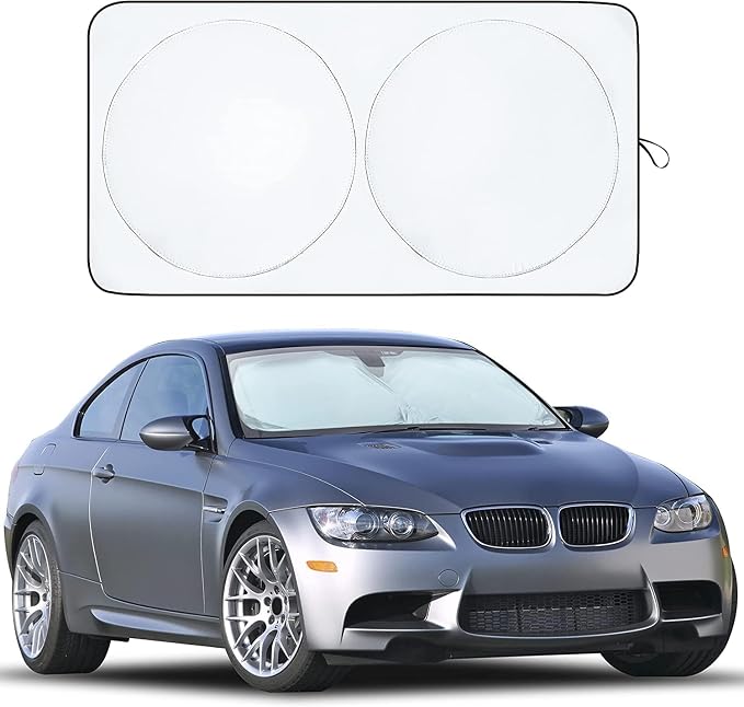EcoNour Car Windshield Sun Shade, Front Window Sun Blocker for SUVs,Sedan — 7