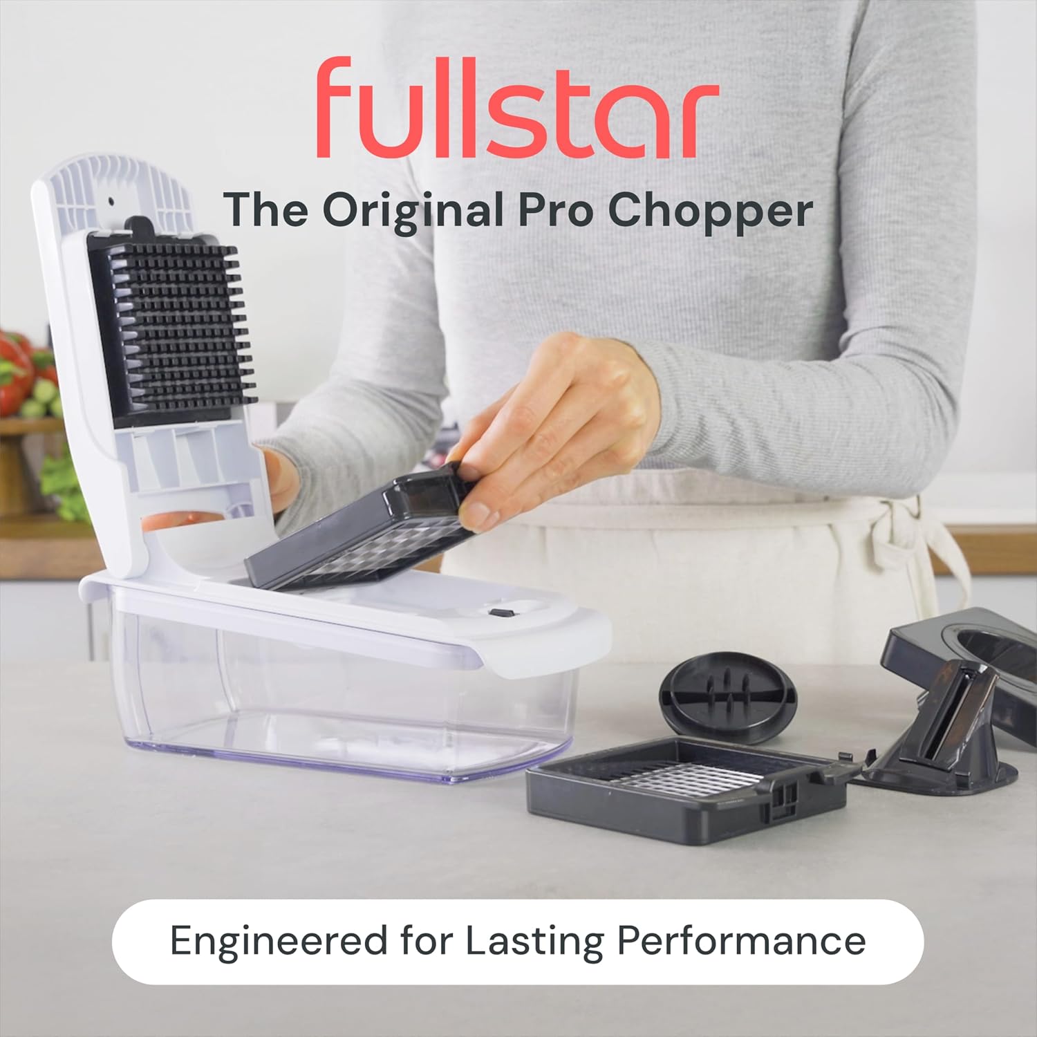 Fullstar Pro Original Vegetable Chopper & Spiralizer, All-in-1 Kitchen Tool — 2