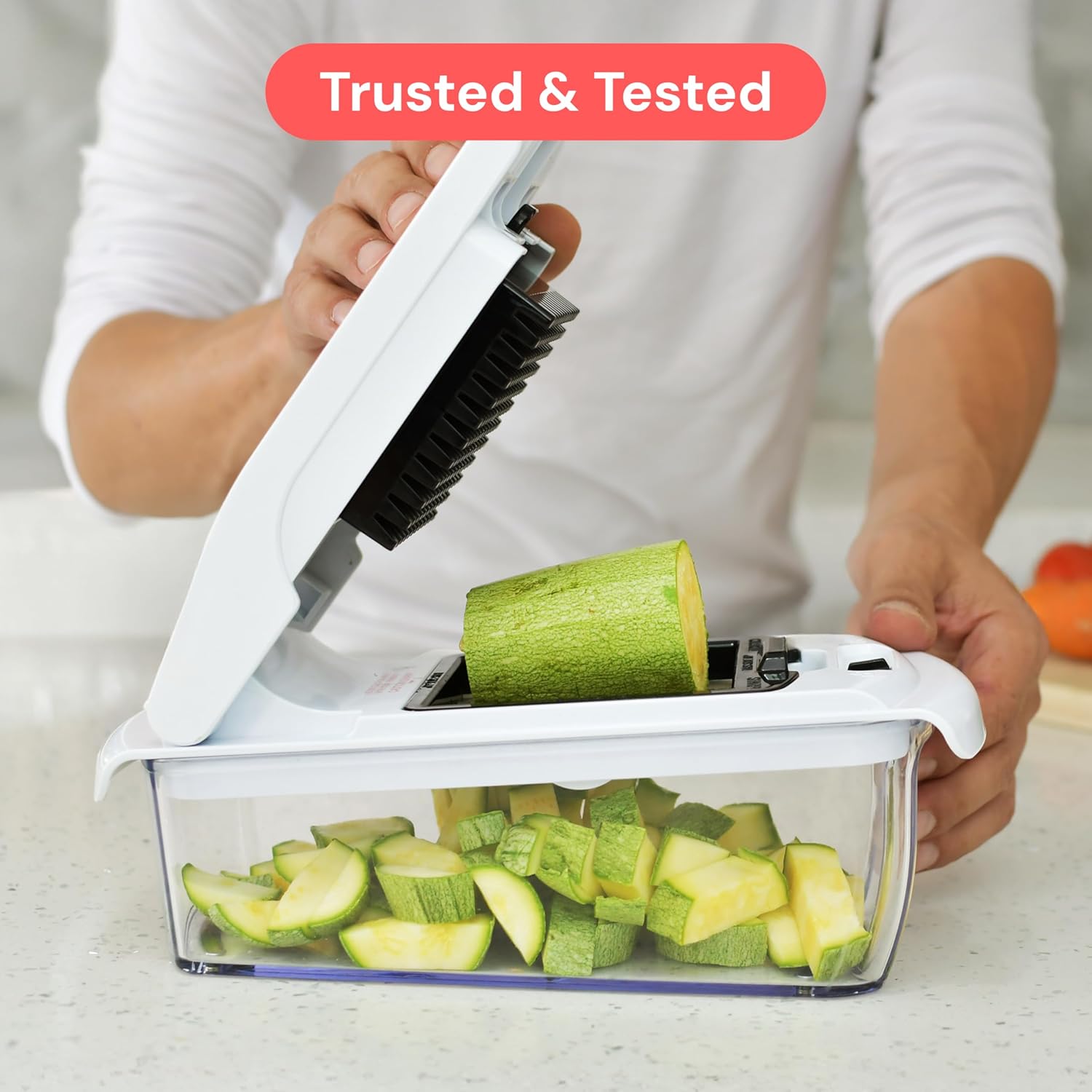 Fullstar Pro Original Vegetable Chopper & Spiralizer, All-in-1 Kitchen Tool — 8