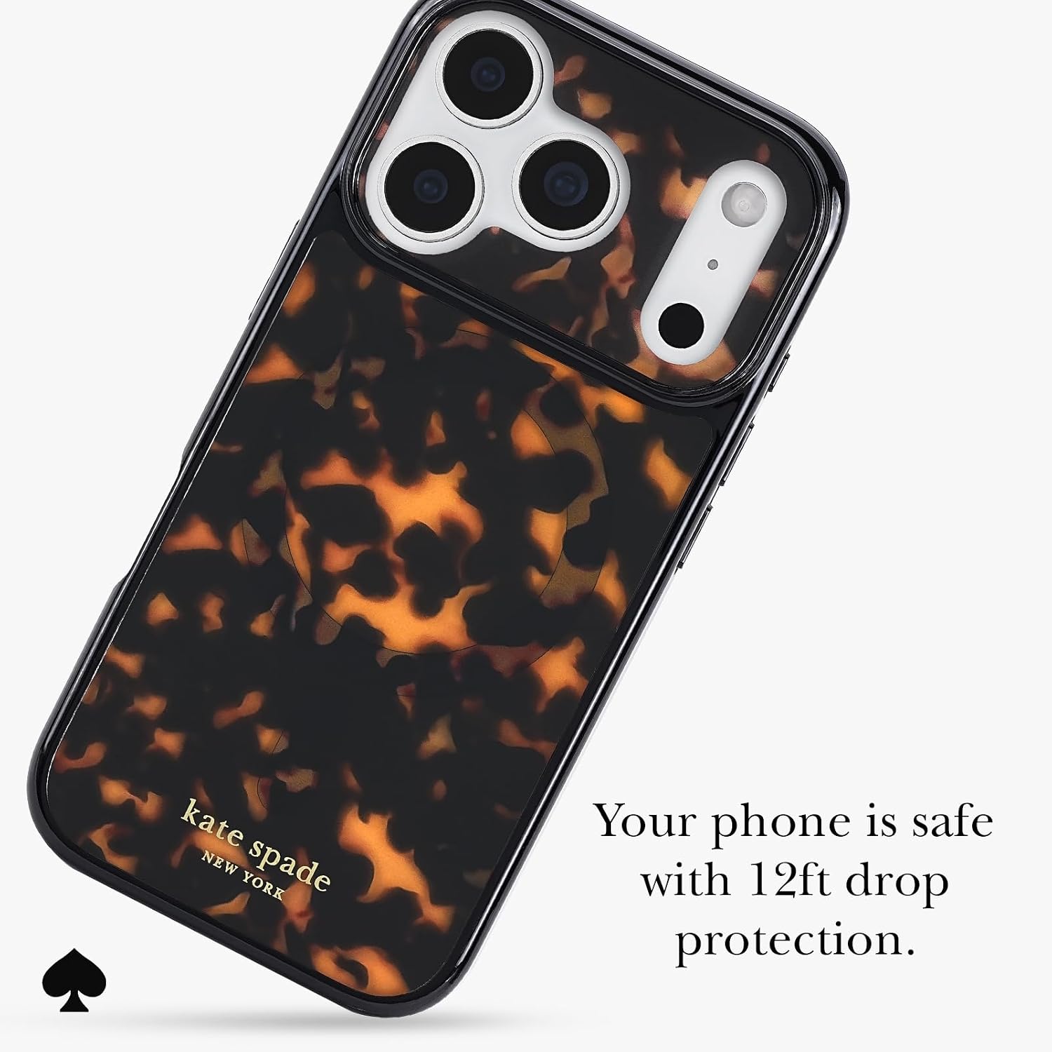 kate spade new york iPhone 17 Pro Case - Tortoise — image 4