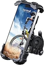 Lamicall Bike Phone Holder Motorcycle Mount - One-Hand Operation, Lockable