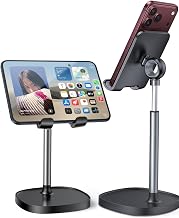 LISEN Cell Phone Stand Phone Holder for Desk, Office Decor Gadgets for Men