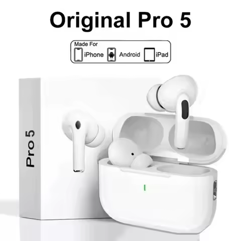 Nouveaux écouteurs sans fil Bluetooth Air Pro 2025, son HiFi, faible latence, réduction du bruit, écouteurs pour iPhone Android