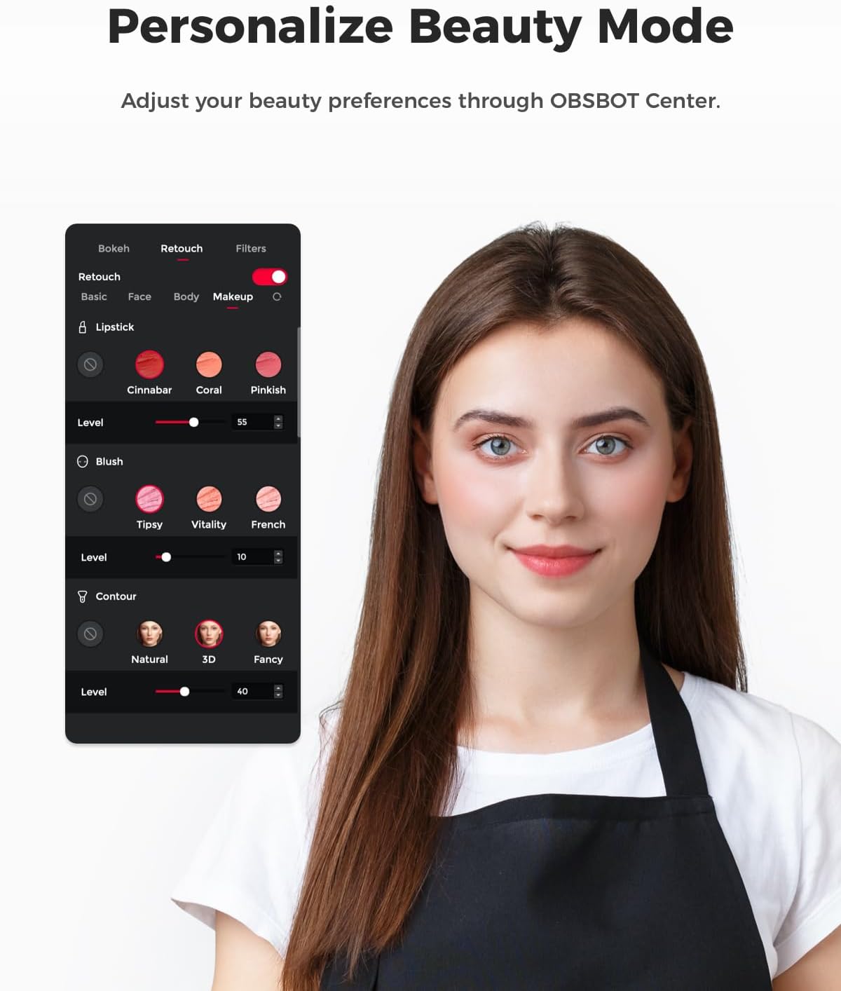 OBSBOT Meet SE 1080P 100FPS Webcam for PC, AI Framing Streaming Camera — image 7