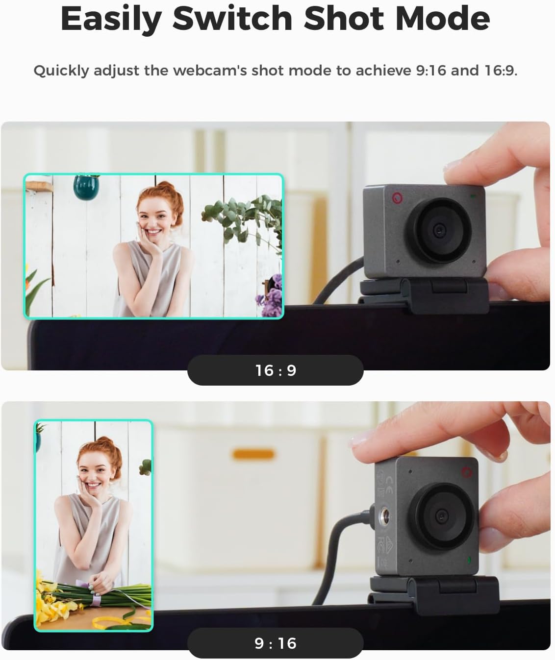 OBSBOT Meet SE 1080P 100FPS Webcam for PC, AI Framing Streaming Camera — image 8