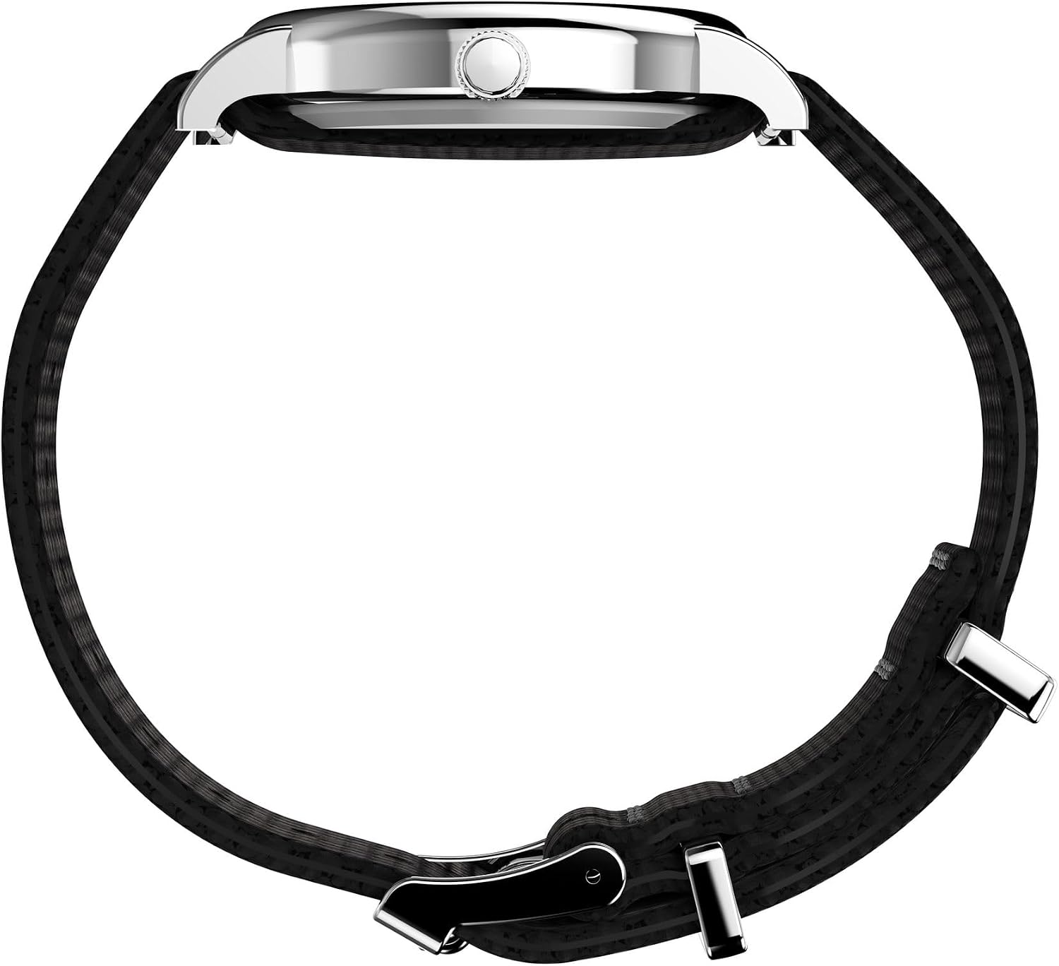 Timex Weekender 38mm Unisex Analog Watch | INDIGLO Backlight | Adjustable Durable Nylon Fabric Slip Through Strap | 24 Hour Time — 2