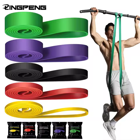 Unisex Fitness Band Pull Up Elastische Gummibänder Widerstand Schleife Energie Set Home Gym Workout Expander Stärken Training
