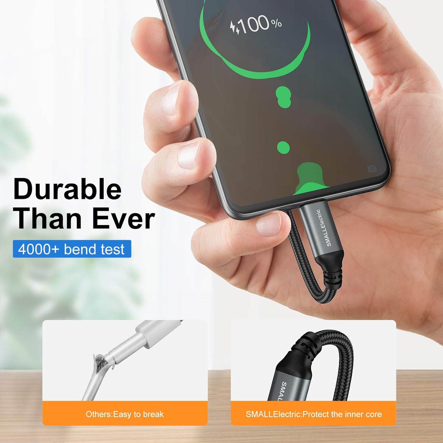 USB C Cable 5 Pack 6FT, USB A to Type C Fast Charger Cord — image 2