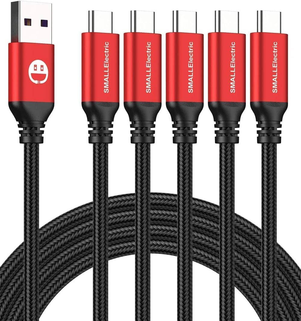 USB C Cable 5 Pack 6FT, USB A to Type C Fast Charger Cord — image 8